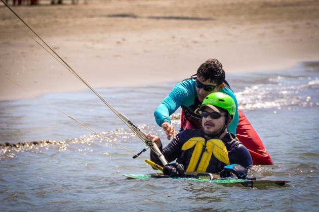 Auto Rescate en el Kitesurf